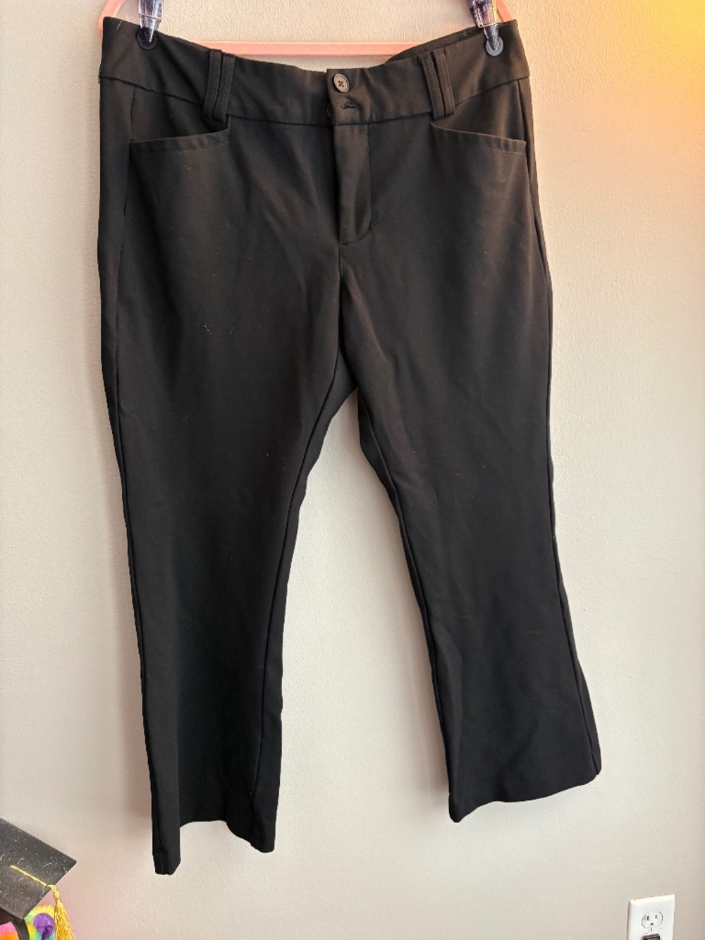 Torrid Studio Black Bootcut Dress Pants Size 16R Stretch Career Pants